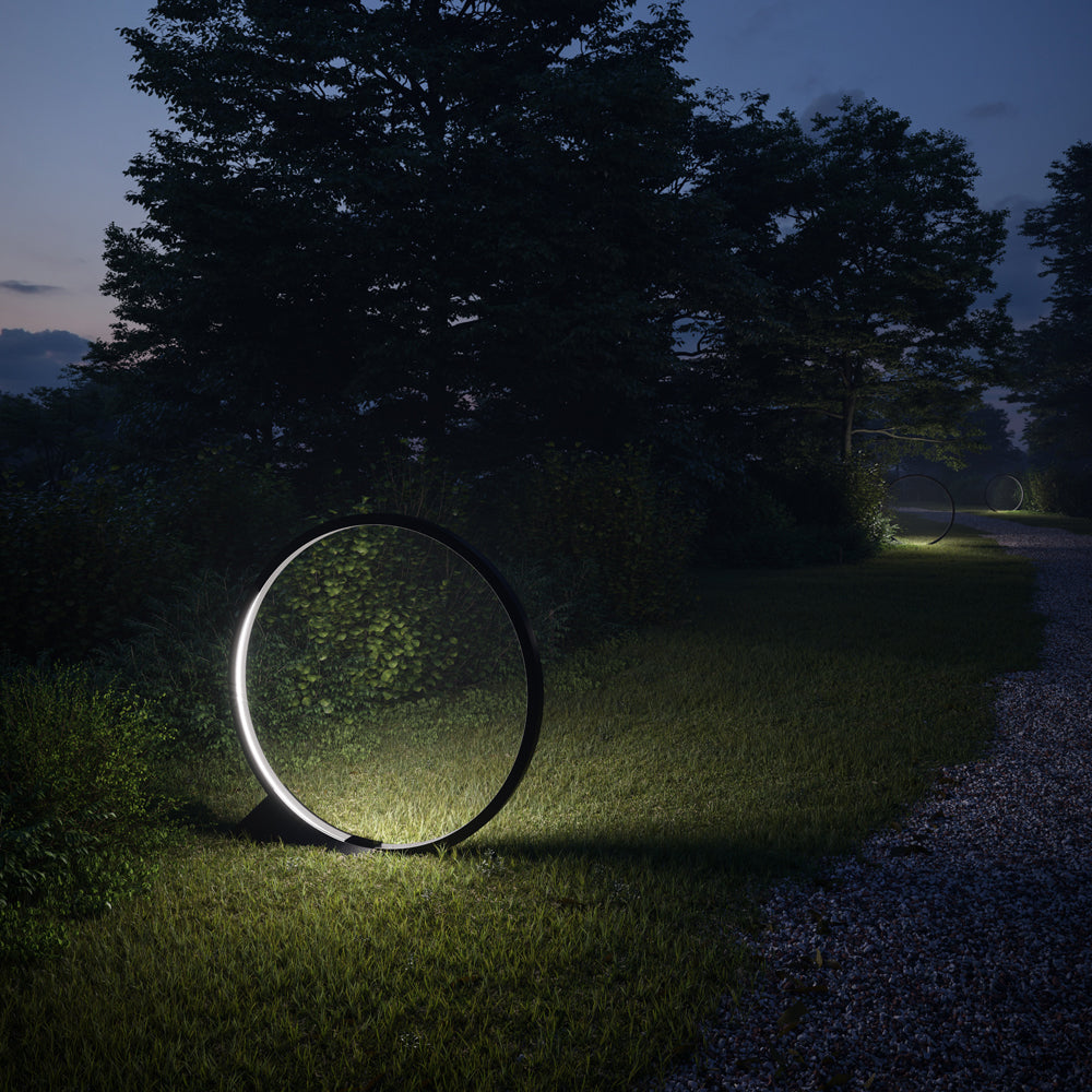O Outdoor Fixed Ground Lamp by Artemide