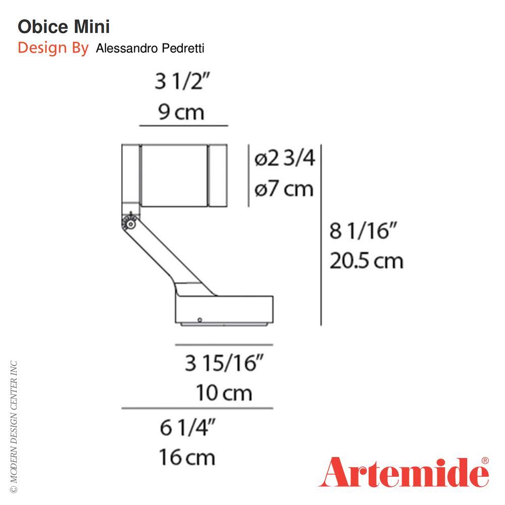 Artemide Obice Mini Wall Outdoor Artemide