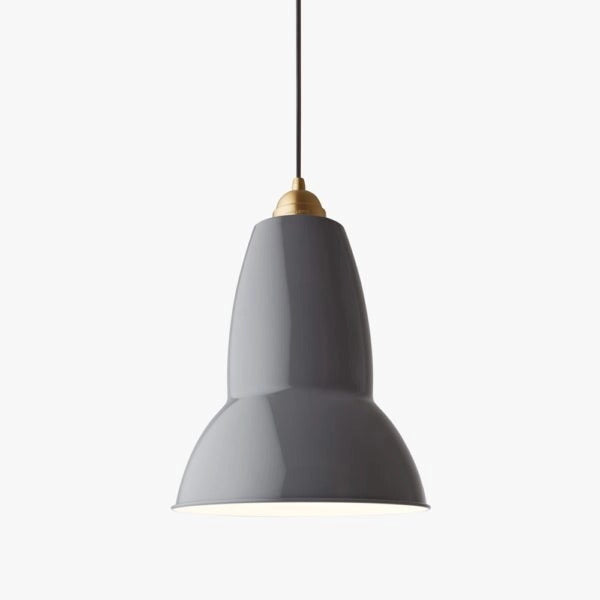 Anglepoise Original 1227 Brass Maxi Pendant - Elephant Grey