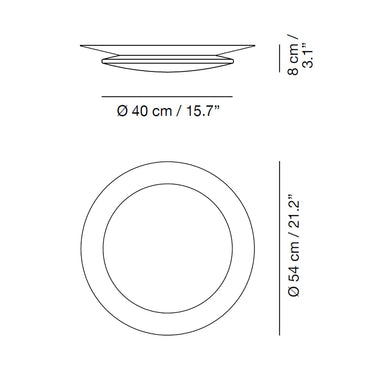 Oslo Wall Or Ceiling Light by Carpyen