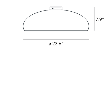 FontanaArte Pangen Ceiling Light