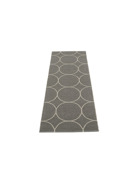 Pappelina Rug Boo Charcoal & Linen