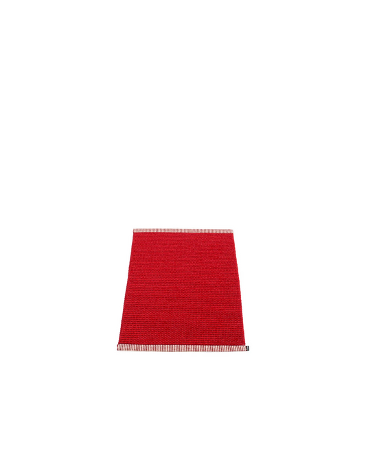 Pappelina Rug Mono Dark Red