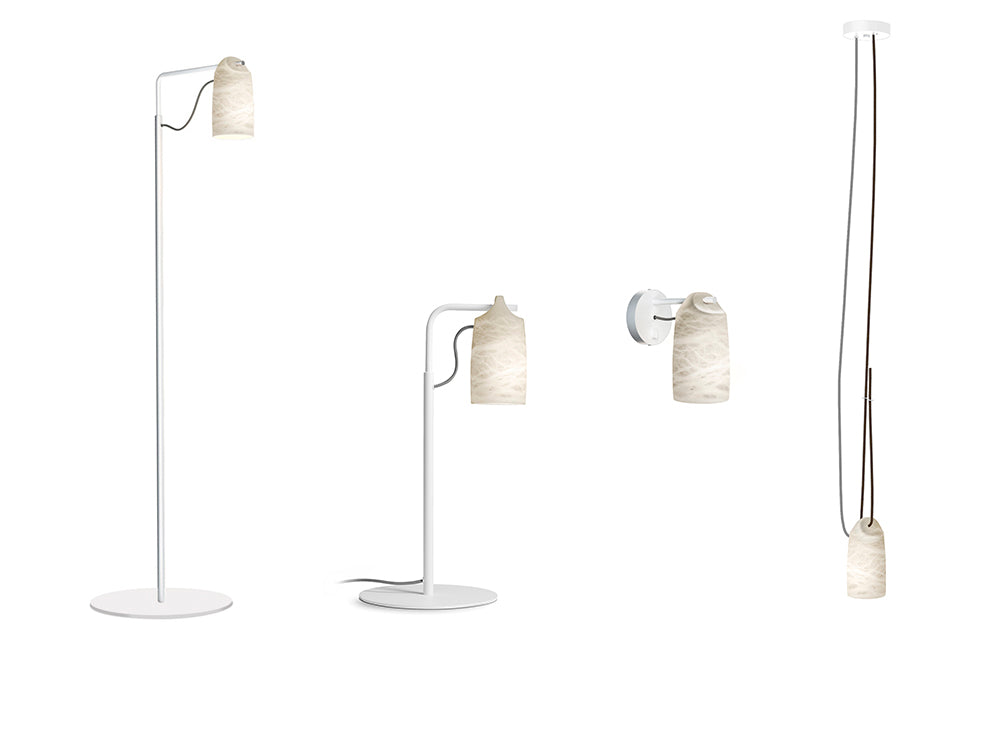 Paros Alabaster Table Lamp by Alma Light