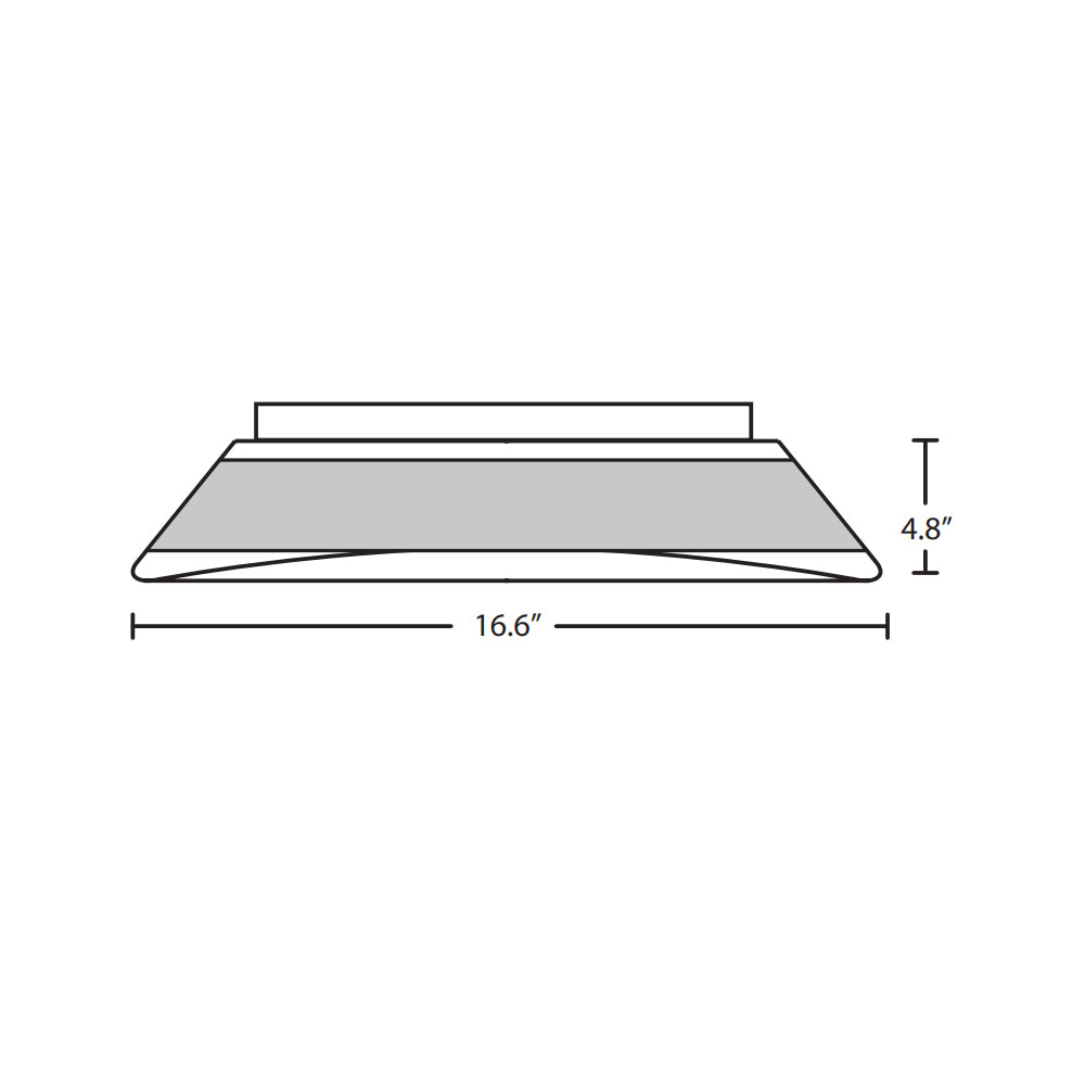 Besa Lighting Pica 17 Ceiling Light