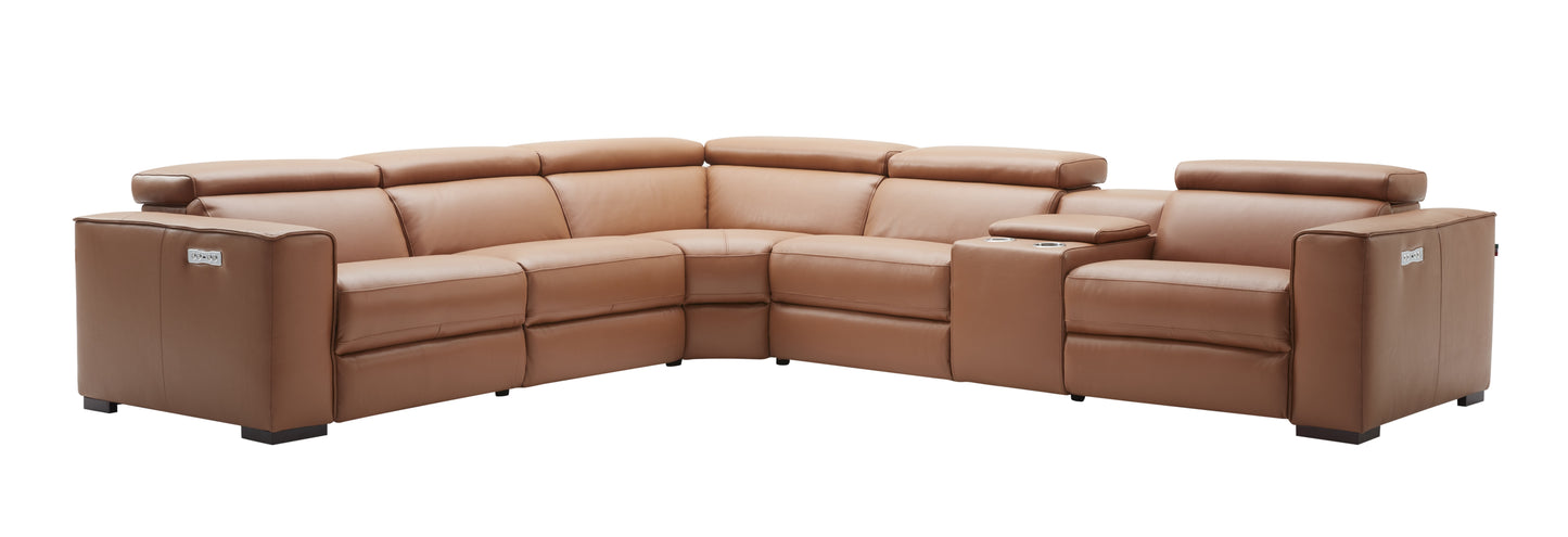Picasso Motion Sectional Sofa Caramel by JM