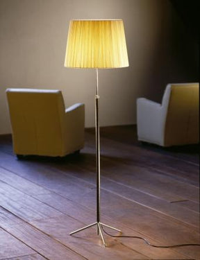 Modern Santa & Cole Pie de Salon G1 adjustable floor lamp in residential interior