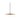 Visual Comfort Pirlo pendant light with aged brass disc shade 