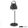 Cowbelle Desk Lamp Jet Black by Esko Design | Esko Design | LoftModern
