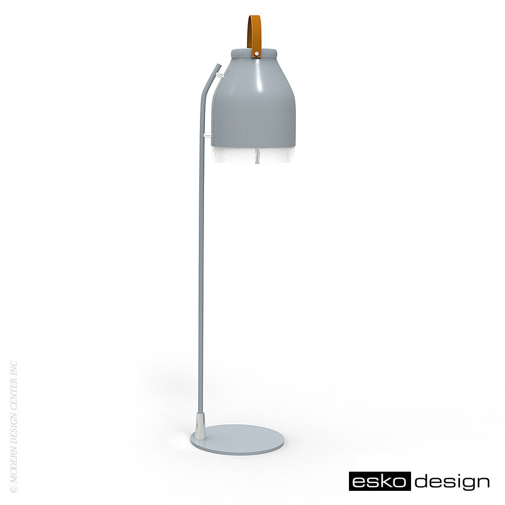 Cowbelle Desk Lamp Signal Gray by Esko Design | Esko Design | LoftModern