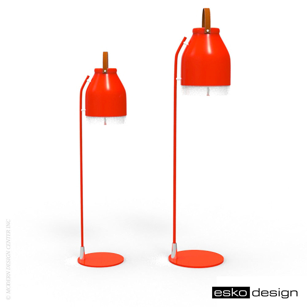 Cowbelle Desk Lamp Vermilion by Esko Design | Esko Design | LoftModern