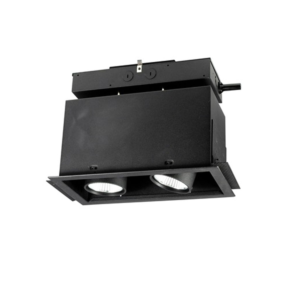 Nora Lighting Pull-Down Adjustable LED Trimless Mulitple Lighting System (2 Heads)