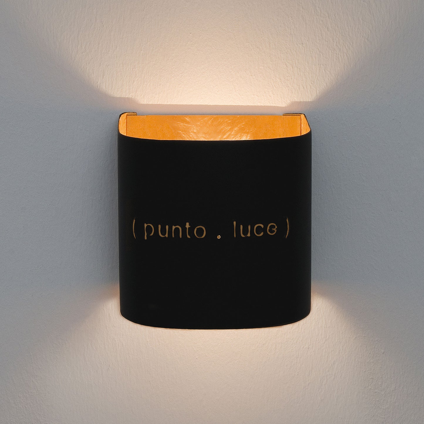 In-es.artdesign Punto Luce Wall Lamp Black
