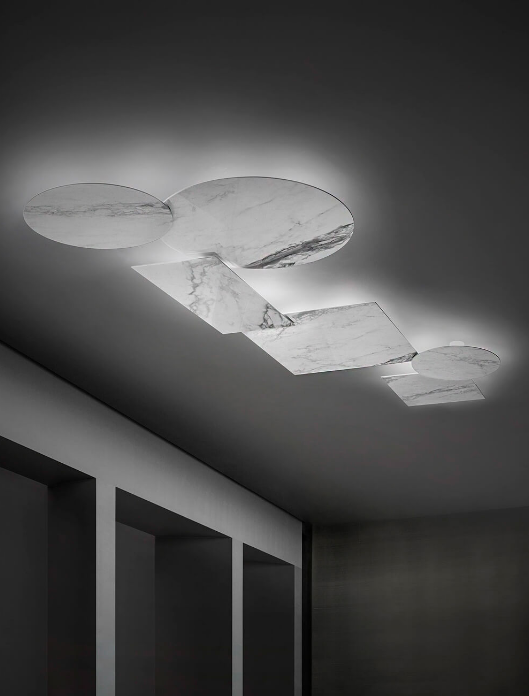 Lodes Puzzle Mega Square Small Wall Ceiling Light