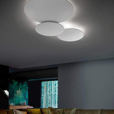 Lodes Puzzle Mega Round Small Wall Ceiling Light