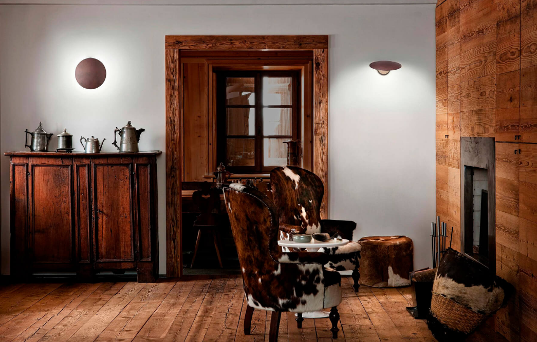 Lodes Puzzle Single Round Wall Ceiling Light