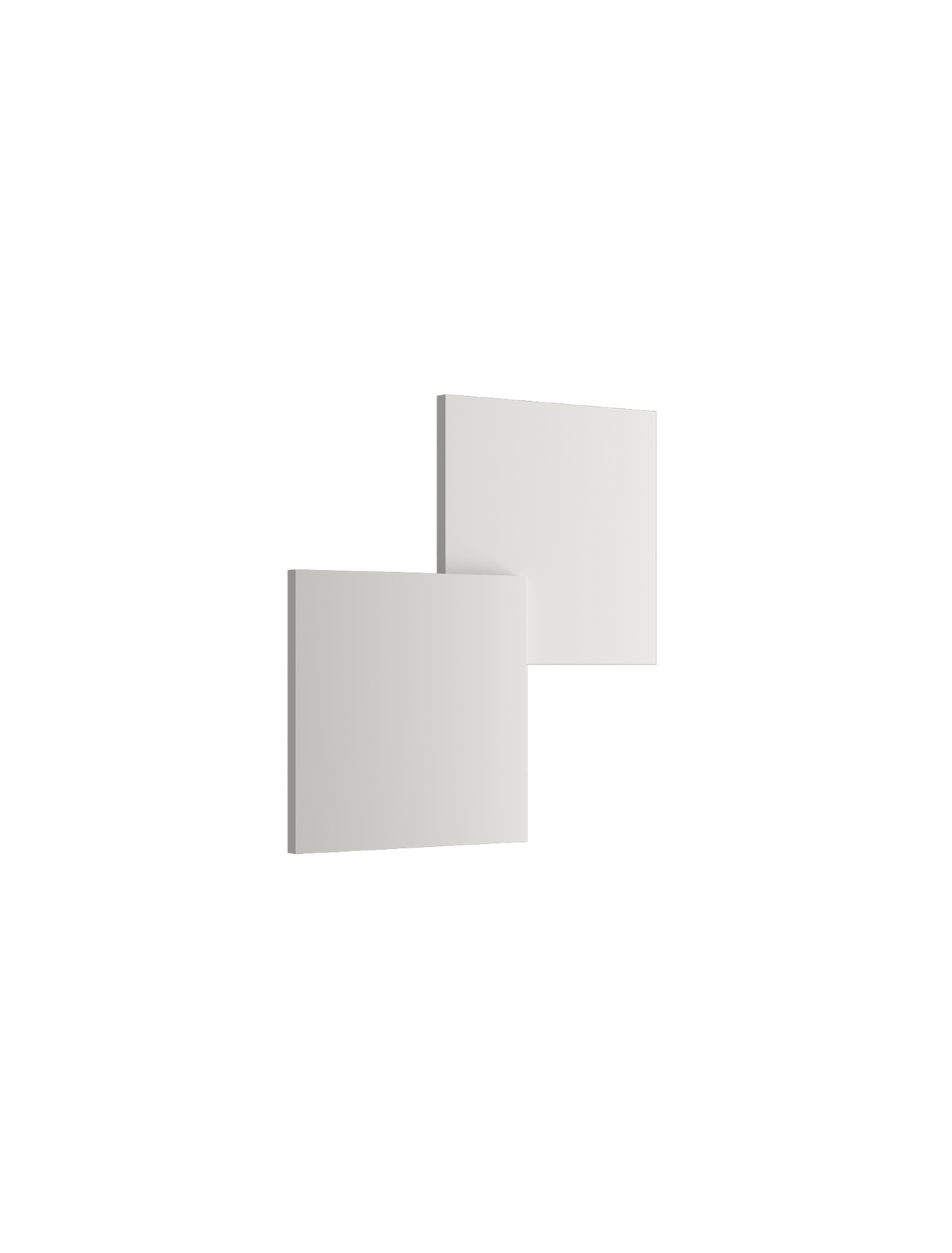 Lodes Puzzle Double Square Wall Ceiling Flush Light