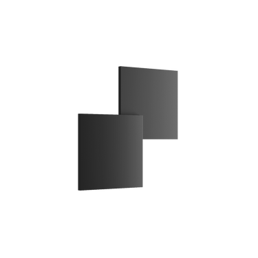 Lodes Puzzle Double Square Wall Ceiling Flush Light
