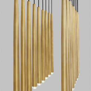 Pylon 18-Light Chandelier | Visual Comfort Modern