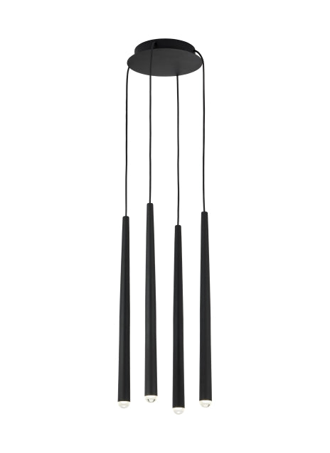 Pylon 4-Light Chandelier | Visual Comfort Modern