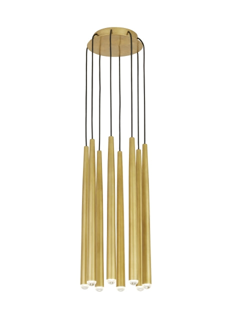 Tech Lighting Pylon 8-Light Chandelier - New