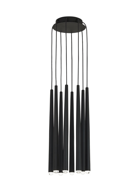 Pylon 8-Light Chandelier | Visual Comfort Modern
