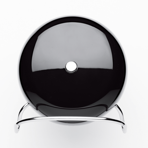 Station Alarm Clock Black of Arne Jacobsen