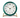 Station Alarm Clock Racing Green of Arne Jacobsen