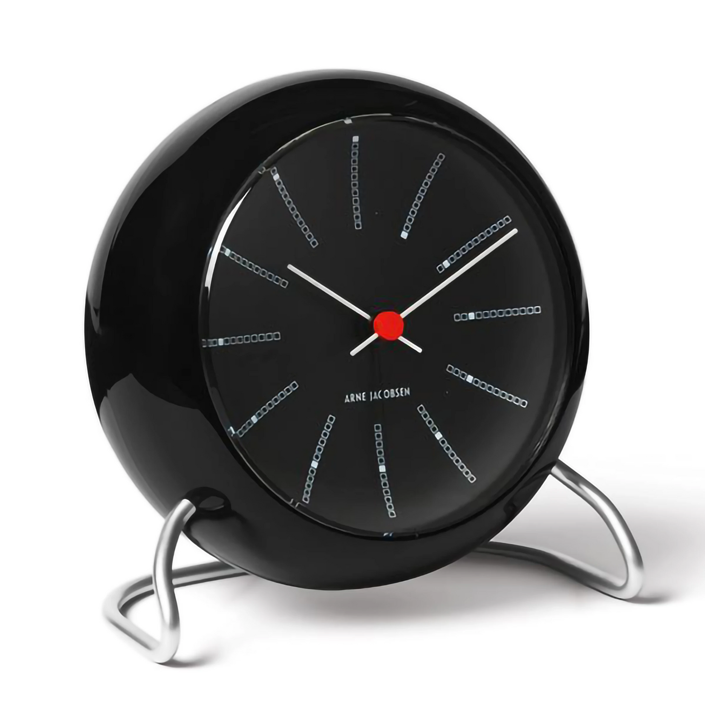 Banker’s Clock Black of Arne Jacobsen
