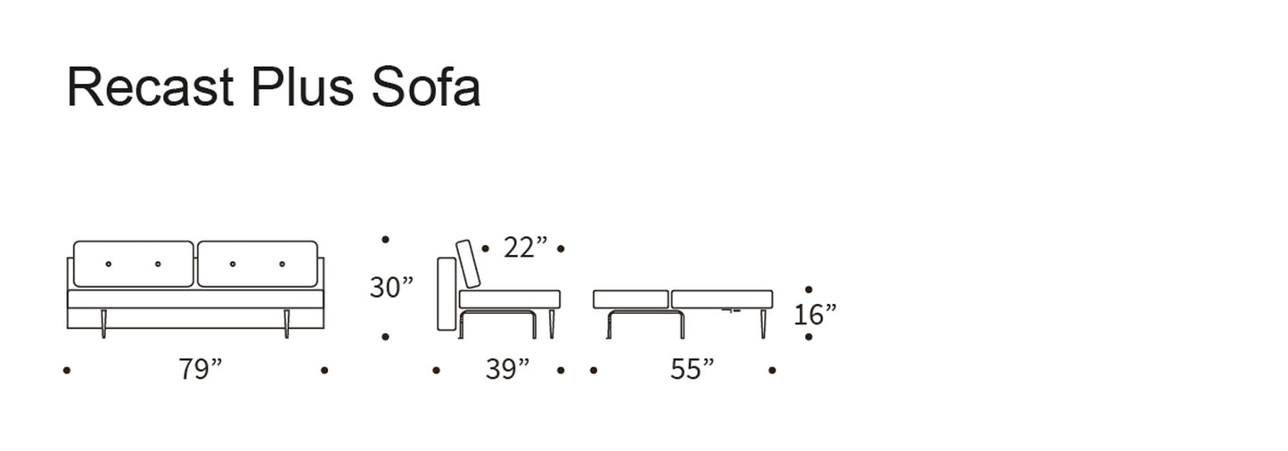 Innovation Living Recast Plus Sofa Bed