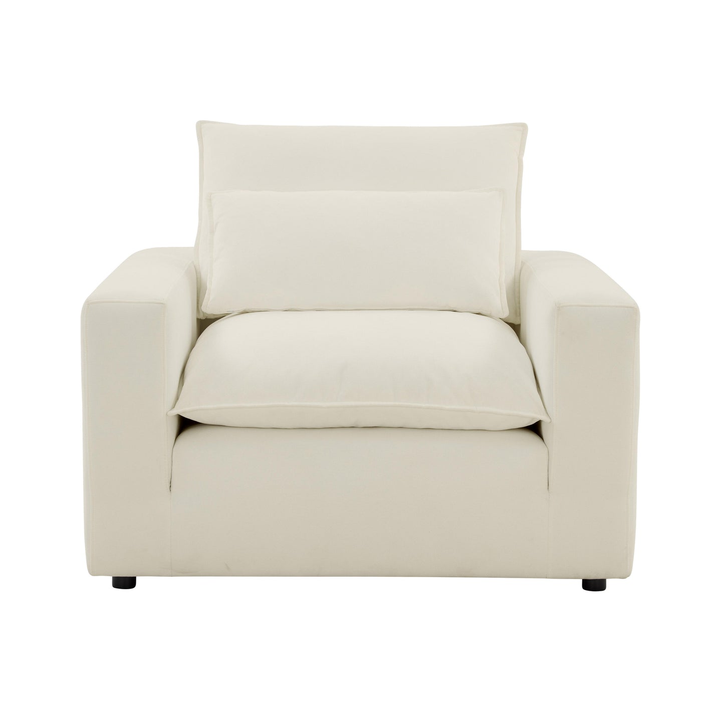 Tov Furniture Cali Natural Arm Chair