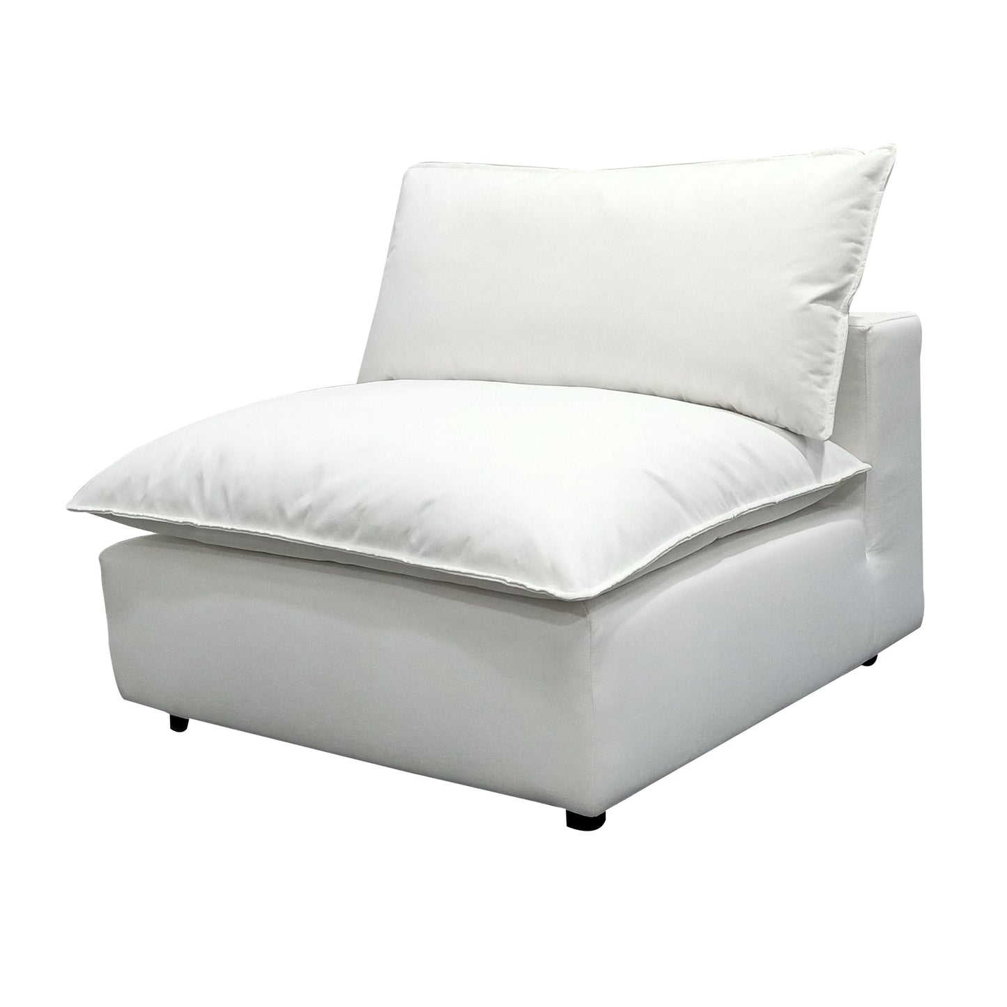 Tov Furniture Cali Pearl Armless Chair