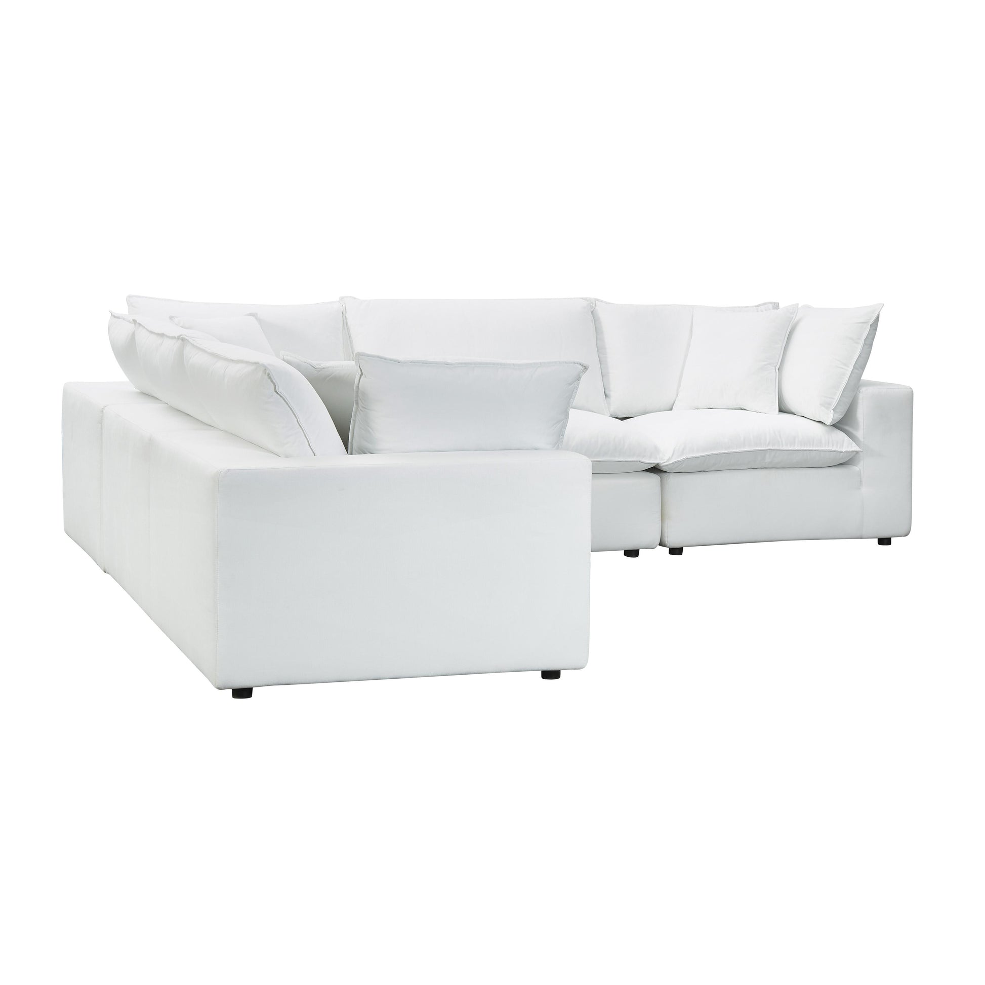 Tov Furniture Cali Pearl Modular L-Sectional