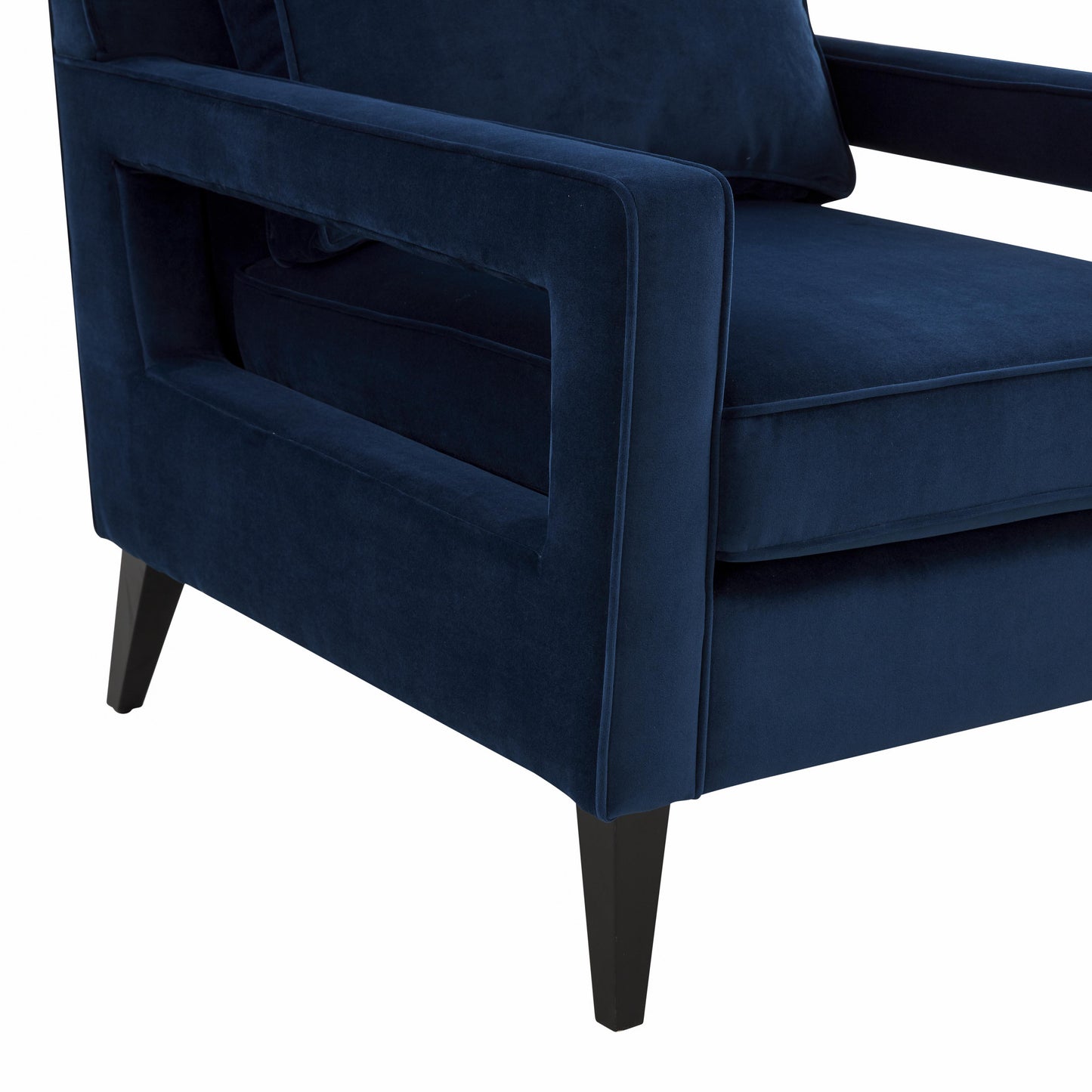 Tov Furniture Luna Sapphire Blue Accent Chair