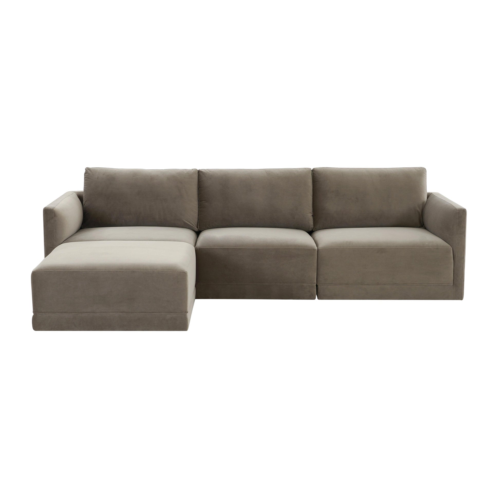 Tov Furniture Willow Taupe Modular Sectional