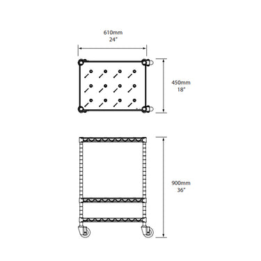 Recharging Trolley Small by Neoz