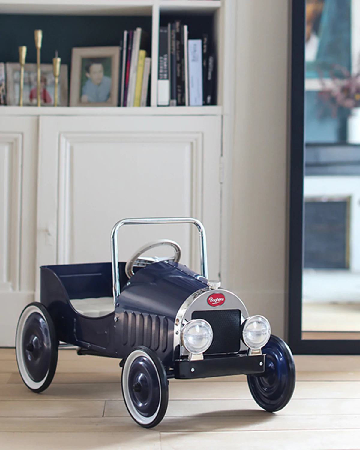 Baghera Ride-On Classic Pedal Car Blue