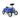 Baghera Ride-On Racer Blue