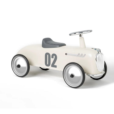 Baghera Ride-On Rider Roadster Ivory White