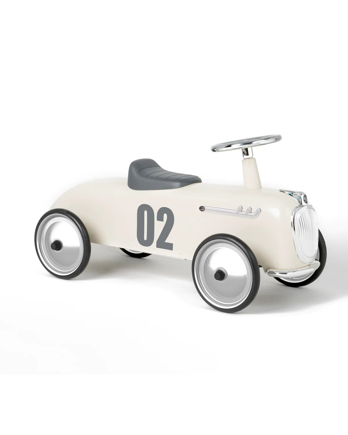 Baghera Ride-On Rider Roadster Ivory White