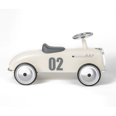 Baghera Ride-On Rider Roadster Ivory White