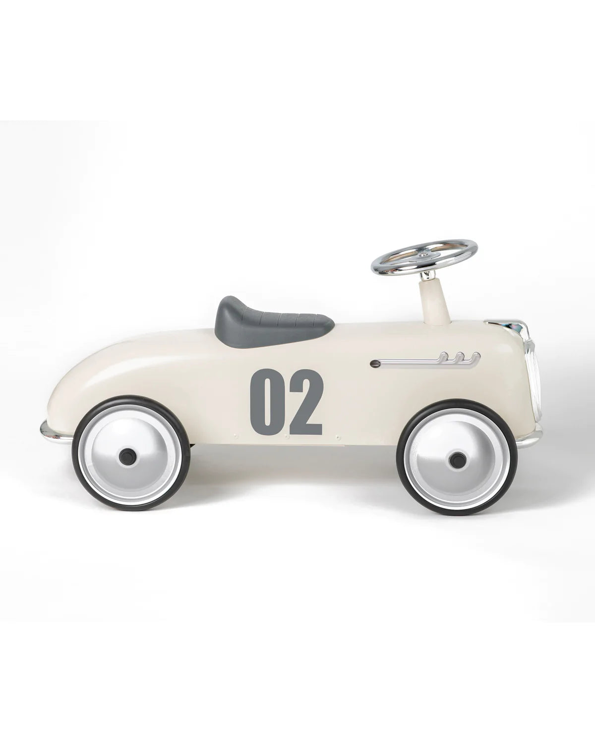 Baghera Ride-On Rider Roadster Ivory White