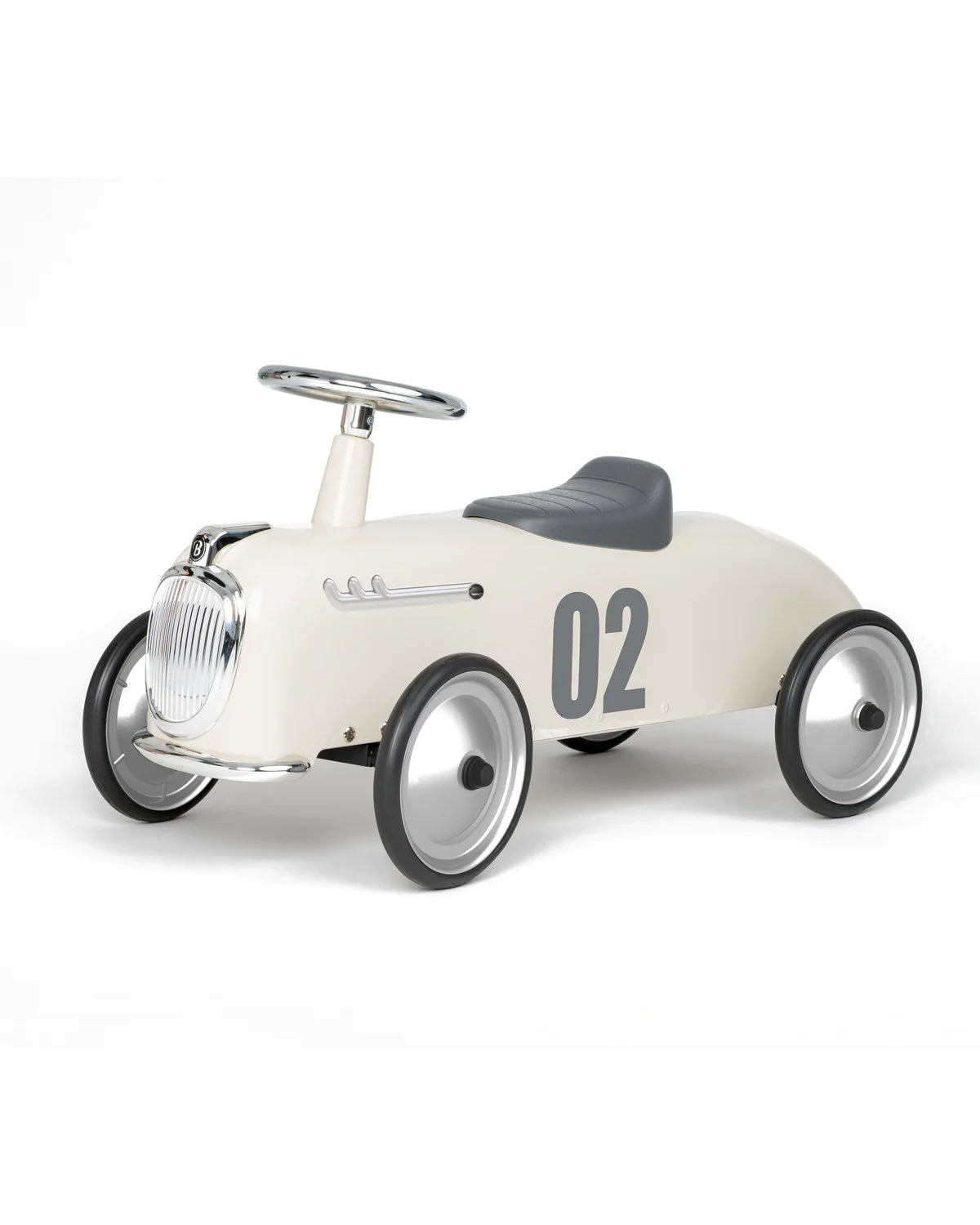 Baghera Ride-On Rider Roadster Ivory White