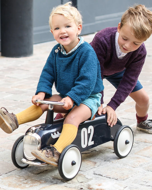 Baghera Ride-On Rider Roadster Shark Blue