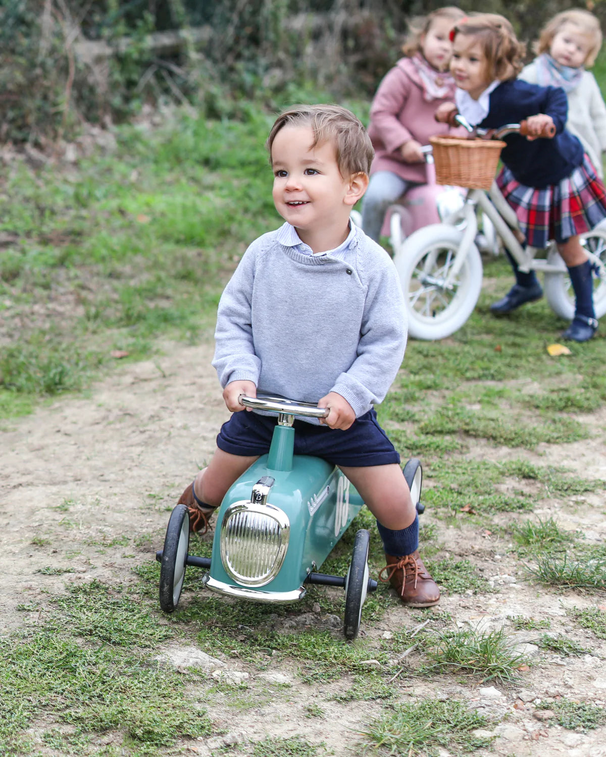 Baghera Ride-On Rider Roadster Tender Green