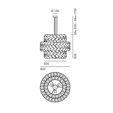 Pallucco Ring 800 Mix Pendant Light