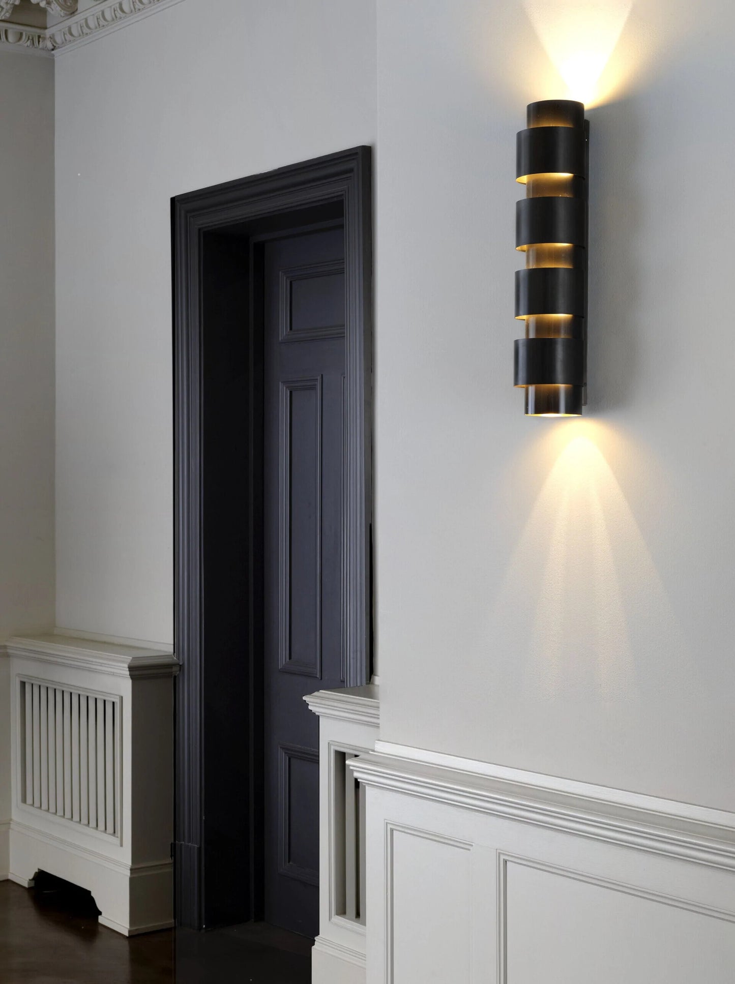 Ring Tall Wall Sconce by CTO Lighting
