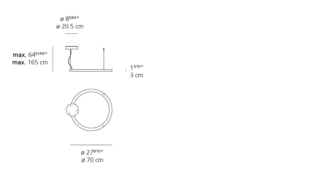 Artemide Ripple Suspension