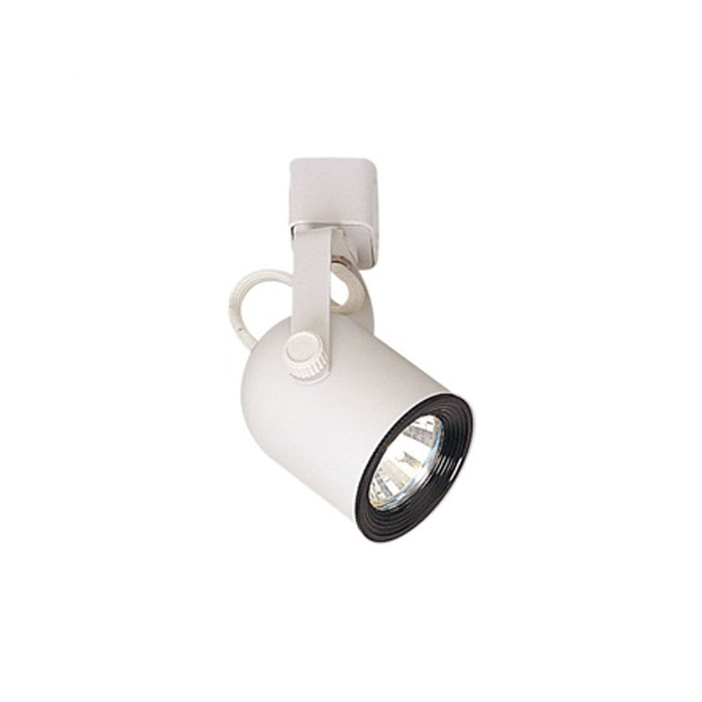 Nora Lighting Round Back with Black Baffle Line Voltage MR16 GU10 Track Fixture