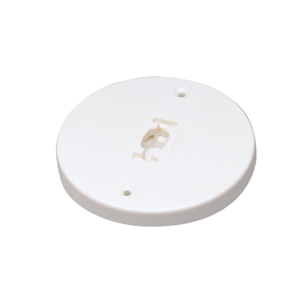 Nora Lighting Round Monopoint Canopy for Line Voltage Track Head